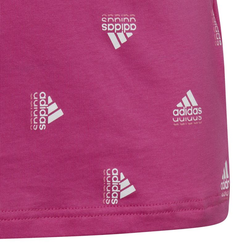 Adidas BLUV Tee Jr rózsaszín gyerek póló IB8920