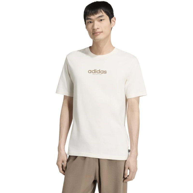 Adidas Burger Flavor Graphic T-shirt cream férfi póló, bézs
