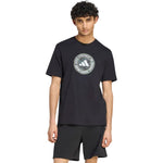 Adidas Camo Circle Graphic T-shirt férfi póló, fekete
