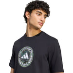 Adidas Camo Circle Graphic T-shirt férfi póló, fekete