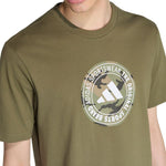 Adidas Camo T-shirt férfi póló, oliva