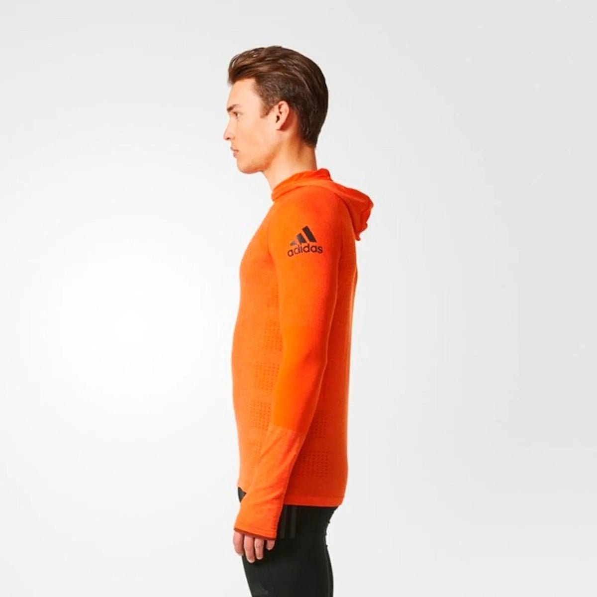 adidas CLMHT LS HOOD Póló férfi