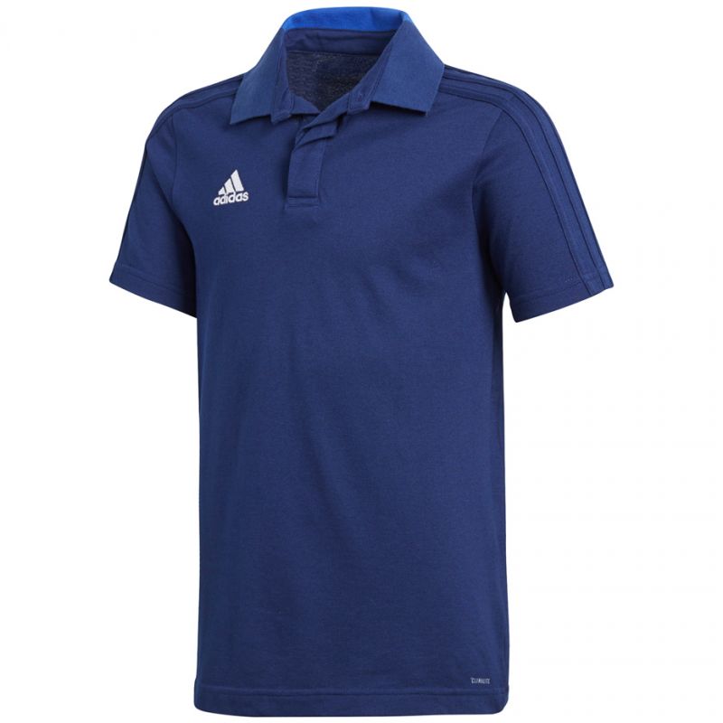 adidas Condivo 18 Cotton póló Shirt JR gyerek galléros póló CF4368