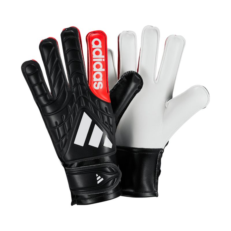 Adidas Copa Club Kids' Goalkeeper Gloves Black-Red piros KA7809 Kapuskesztyű