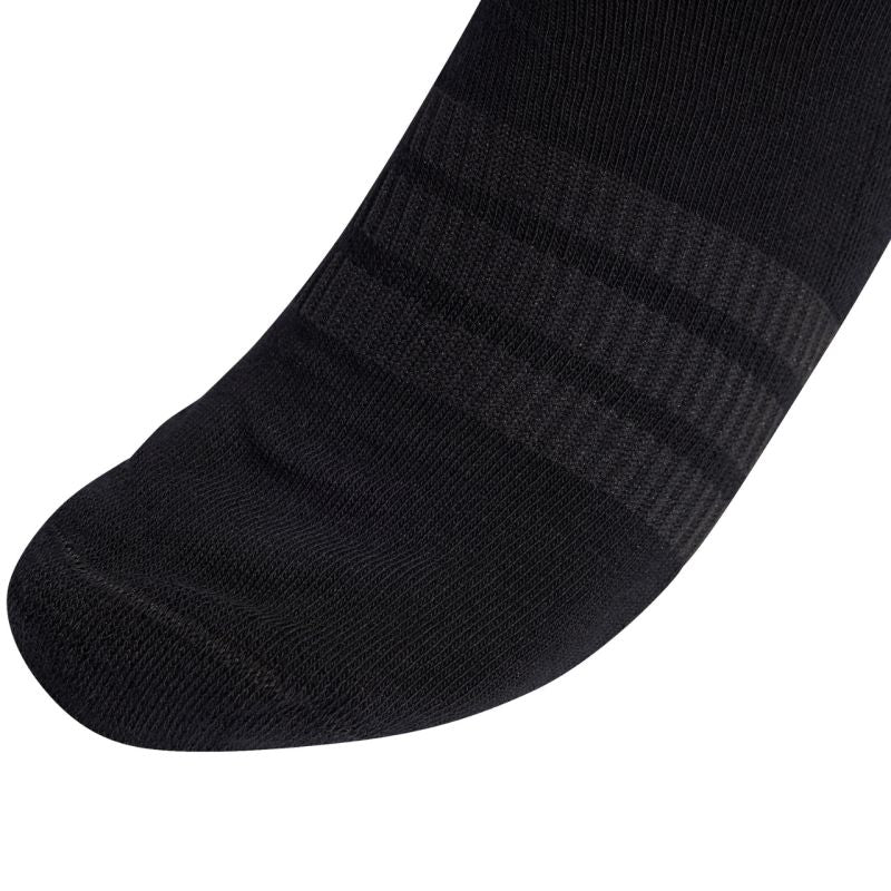adidas Cushioned Sportswear Crew 3P Socks Black fekete zokni KC9626