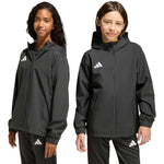 adidas Entrada 26 All Weather Kids Black gyerek kabát JZ9104