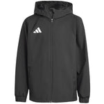 adidas Entrada 26 All Weather Kids Black gyerek kabát JZ9104