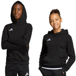adidas Entrada 26 Hoody black gyerek kapucnis pulóver JZ6569