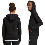 adidas Entrada 26 Hoody black gyerek kapucnis pulóver JZ6569