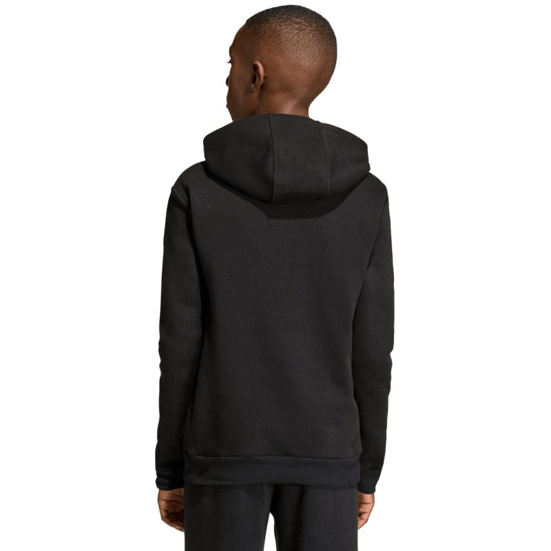 adidas Entrada 26 Hoody black gyerek kapucnis pulóver JZ6569