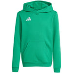 Adidas Entrada 26 Hoody green kids' sweatshirt gyerek kapucnis pulóver JZ6563