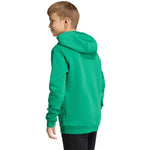Adidas Entrada 26 Hoody green kids' sweatshirt gyerek kapucnis pulóver JZ6563