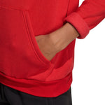 adidas Entrada 26 Hoody red gyerek kapucnis pulóver JZ6568