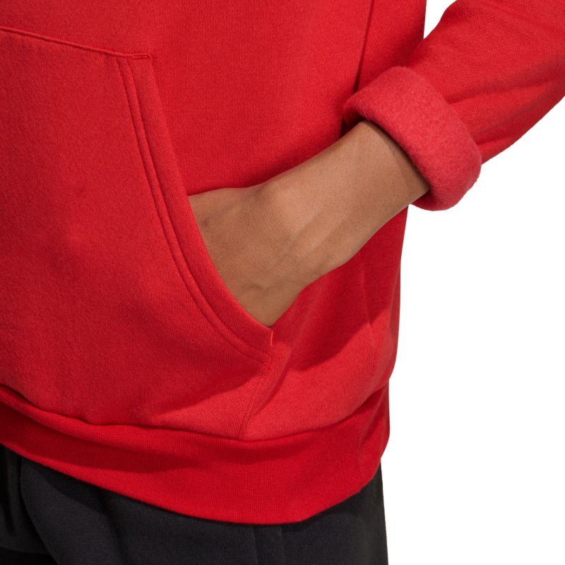 adidas Entrada 26 Hoody red gyerek kapucnis pulóver JZ6568
