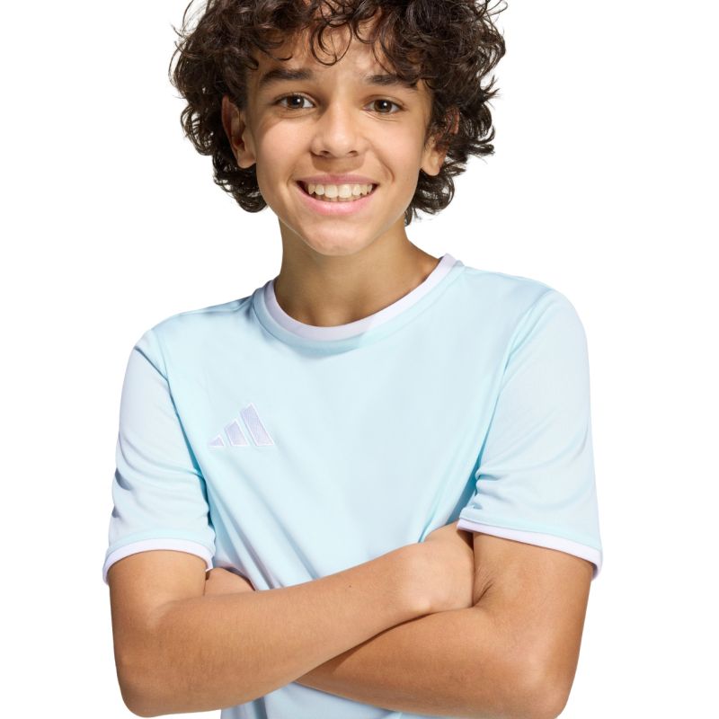 adidas Entrada 26 Jersey kids' t-shirt blue mez gyerek KE9844