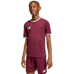 adidas Entrada 26 Jersey kids' T-shirt JZ2530 bordó gyerek póló
