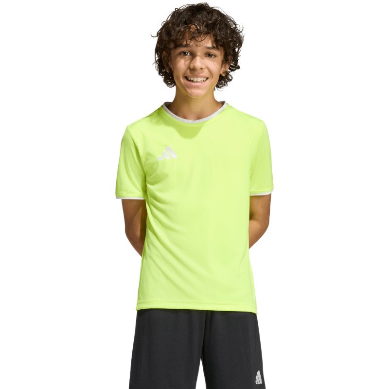 adidas Entrada 26 Jersey Kids T-Shirt Neon Yellow mez gyerek KE9845