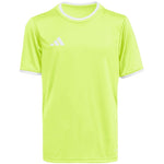 adidas Entrada 26 Jersey Kids T-Shirt Neon Yellow mez gyerek KE9845