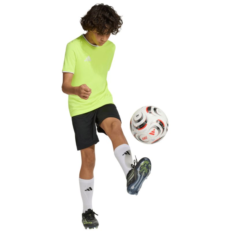 adidas Entrada 26 Jersey Kids T-Shirt Neon Yellow mez gyerek KE9845