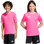 adidas Entrada 26 Jersey kids' t-shirt pink mez gyerek KE9846