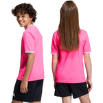 adidas Entrada 26 Jersey kids' t-shirt pink mez gyerek KE9846