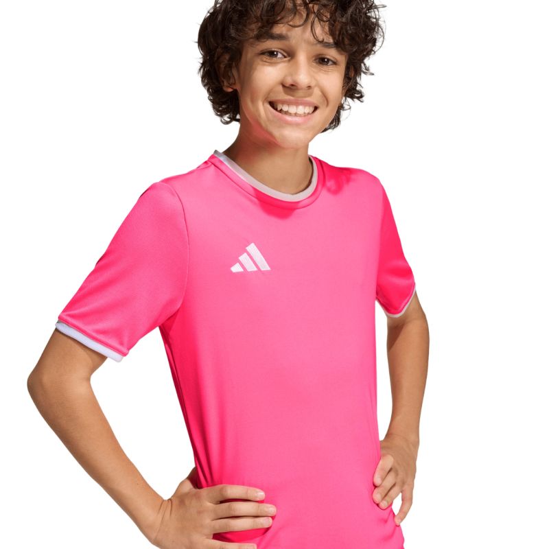 adidas Entrada 26 Jersey kids' t-shirt pink mez gyerek KE9846