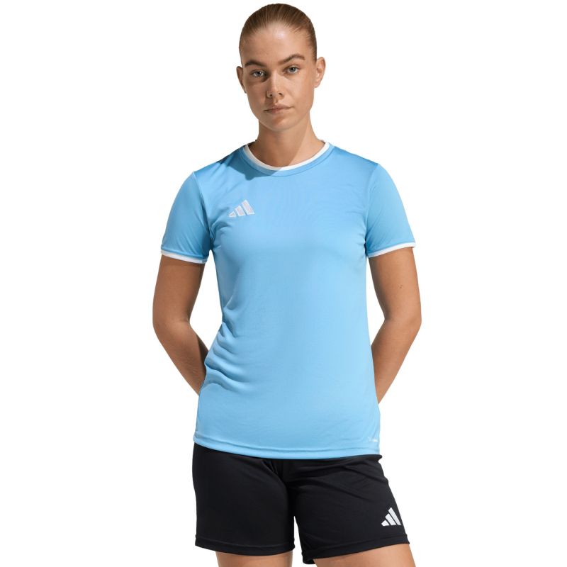 Adidas Entrada 26 Jersey Women’s T-Shirt Light Blue 2xs női póló JZ2498