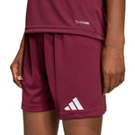 adidas Entrada 26 kids' shorts bordó gyerek rövidnadrág JZ6527