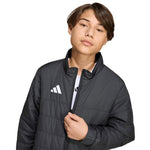 adidas Entrada 26 Light black kids' gyerek kabát JZ9124