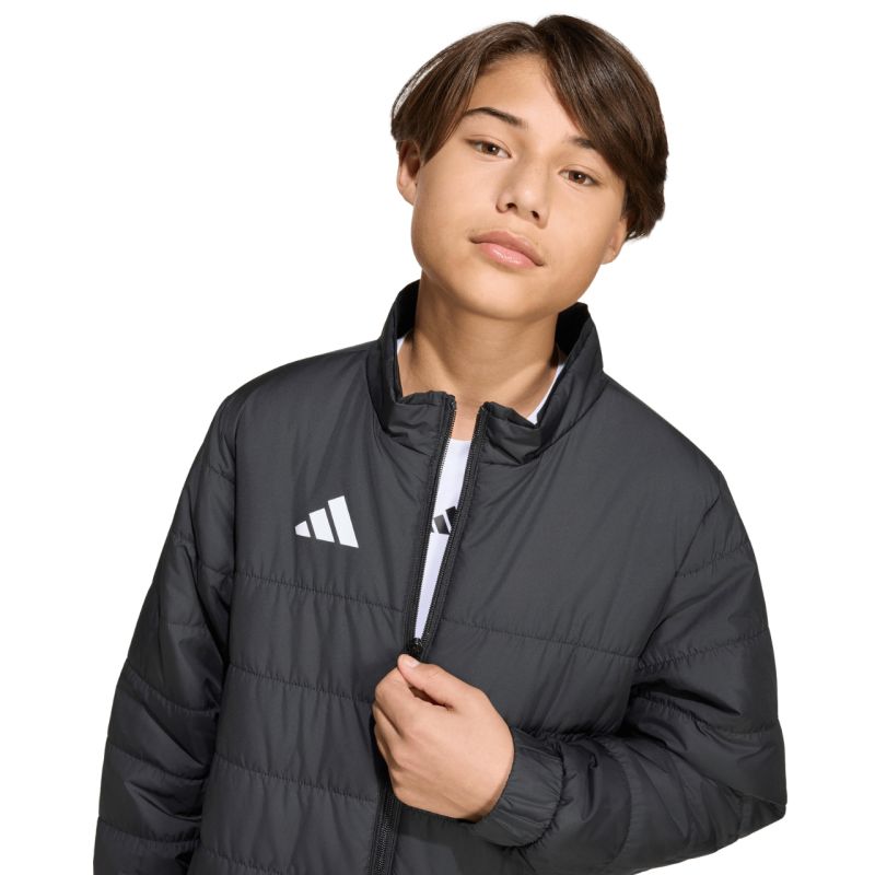 adidas Entrada 26 Light black kids' gyerek kabát JZ9124