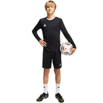 Adidas Entrada 26 Long Sleeve Jersey fekete gyerek póló KF5879