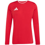 Adidas Entrada 26 Long Sleeve Jersey Men's T-Shirt Red piros férfi póló KF5847