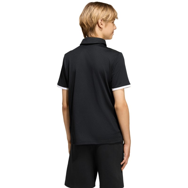 adidas Entrada 26 póló Kids T-Shirt fekete gyerek galléros póló JZ6629