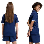 adidas Entrada 26 póló Navy Kids' T-shirt kék gyerek galléros póló JZ6627