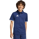 adidas Entrada 26 póló Navy Kids' T-shirt kék gyerek galléros póló JZ6627