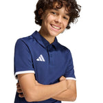adidas Entrada 26 póló Navy Kids' T-shirt kék gyerek galléros póló JZ6627