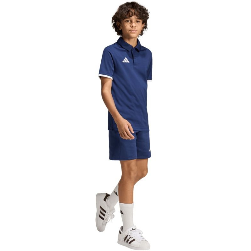 adidas Entrada 26 póló Navy Kids' T-shirt kék gyerek galléros póló JZ6627