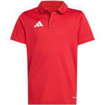 adidas Entrada 26 póló T-shirt for kids piros gyerek galléros póló JZ6626