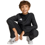 Adidas Entrada 26 Presentation Kids' Black Sweatshirt fekete gyerek pulóver JZ6614