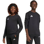 adidas Entrada 26 Sweat Top for kids black gyerek pulóver JZ6554