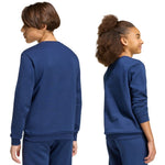 adidas Entrada 26 Sweat Top for kids, navy blue gyerek pulóver JZ6552