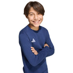 adidas Entrada 26 Sweat Top for kids, navy blue gyerek pulóver JZ6552