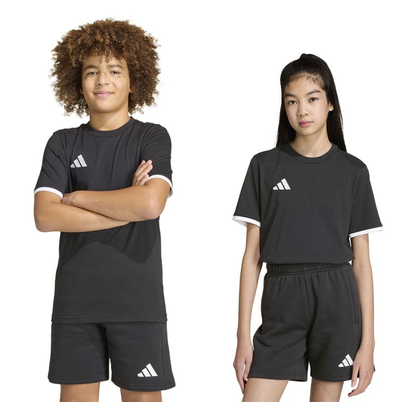 adidas Entrada 26 Tee black fekete gyerek póló JZ6671