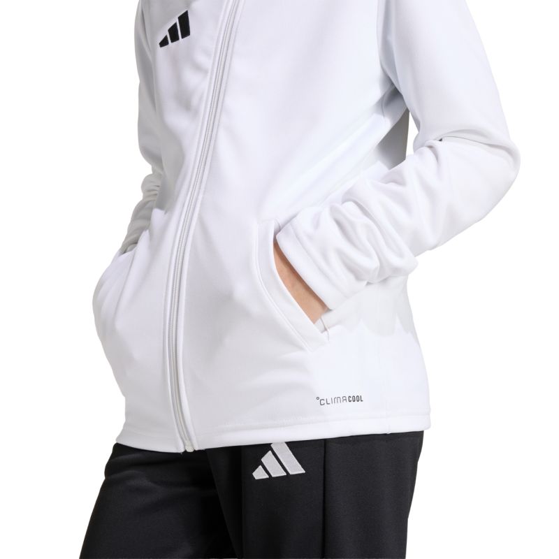 Adidas Entrada 26 Track kids' sweatshirt fehér gyerek pulóver JZ6605