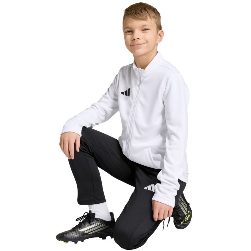 Adidas Entrada 26 Track kids' sweatshirt fehér gyerek pulóver JZ6605