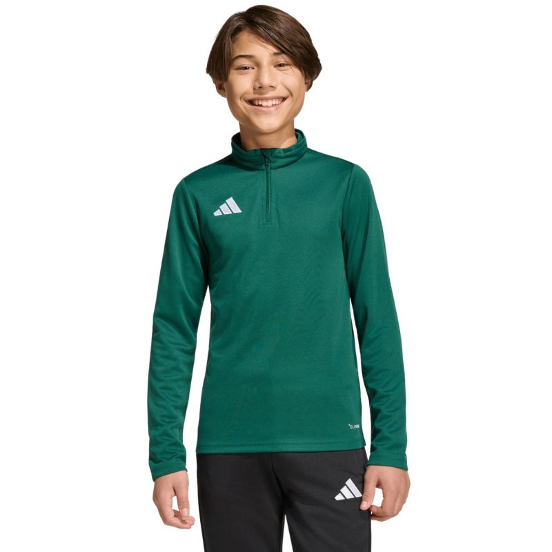 Adidas Entrada 26 Training Top kids sweatshirt zöld gyerek pulóver KE9825