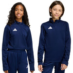 adidas Entrada 26 Training Top Navy Blue Kids Sweatshirt gyerek pulóver JZ6638