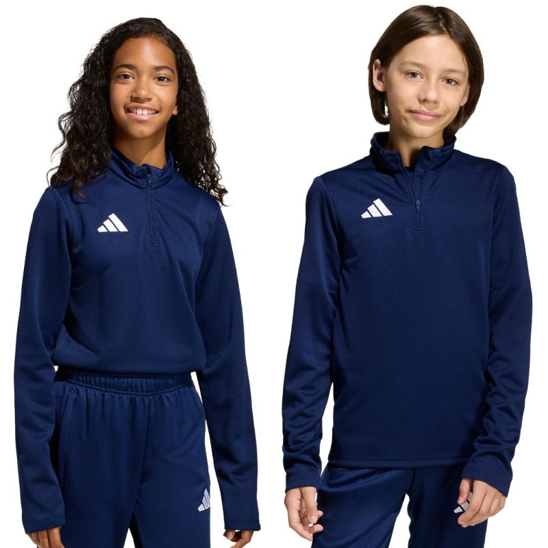 adidas Entrada 26 Training Top Navy Blue Kids Sweatshirt gyerek pulóver JZ6638