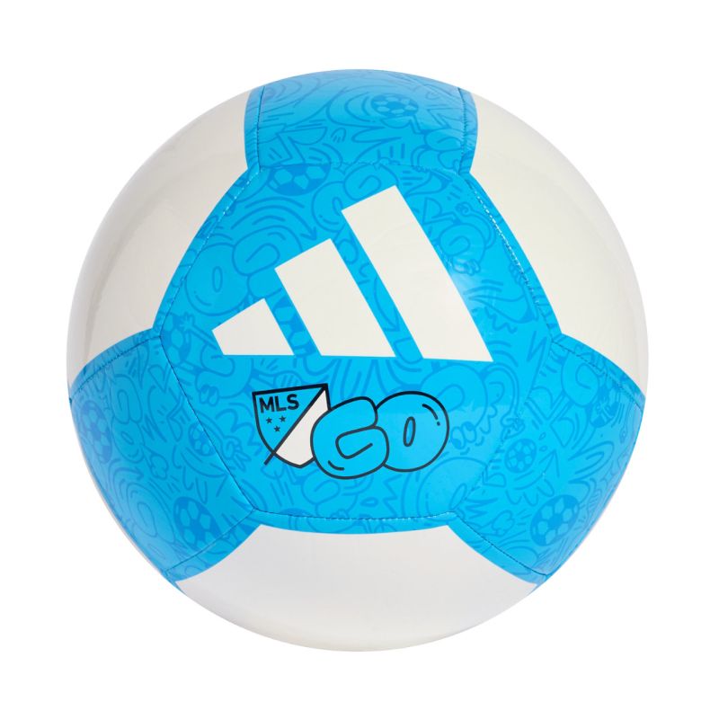adidas EPP Club white and kék futball labda KH0307