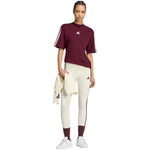 Adidas Essentials 3-Stripes Boyfriend Women’s T-Shirt női póló, bordó